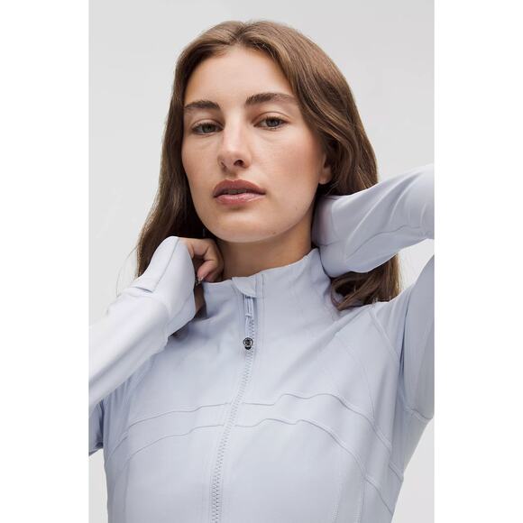 Lululemon Define Jacket Nulu Serene Blue Size 6 NWT - Picture 4 of 7